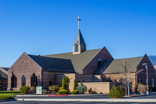 Church Parking Lot Sealcoating in Ringgold