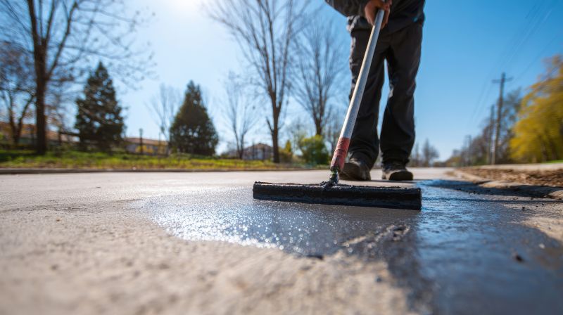 Asphalt Slurry Sealing
